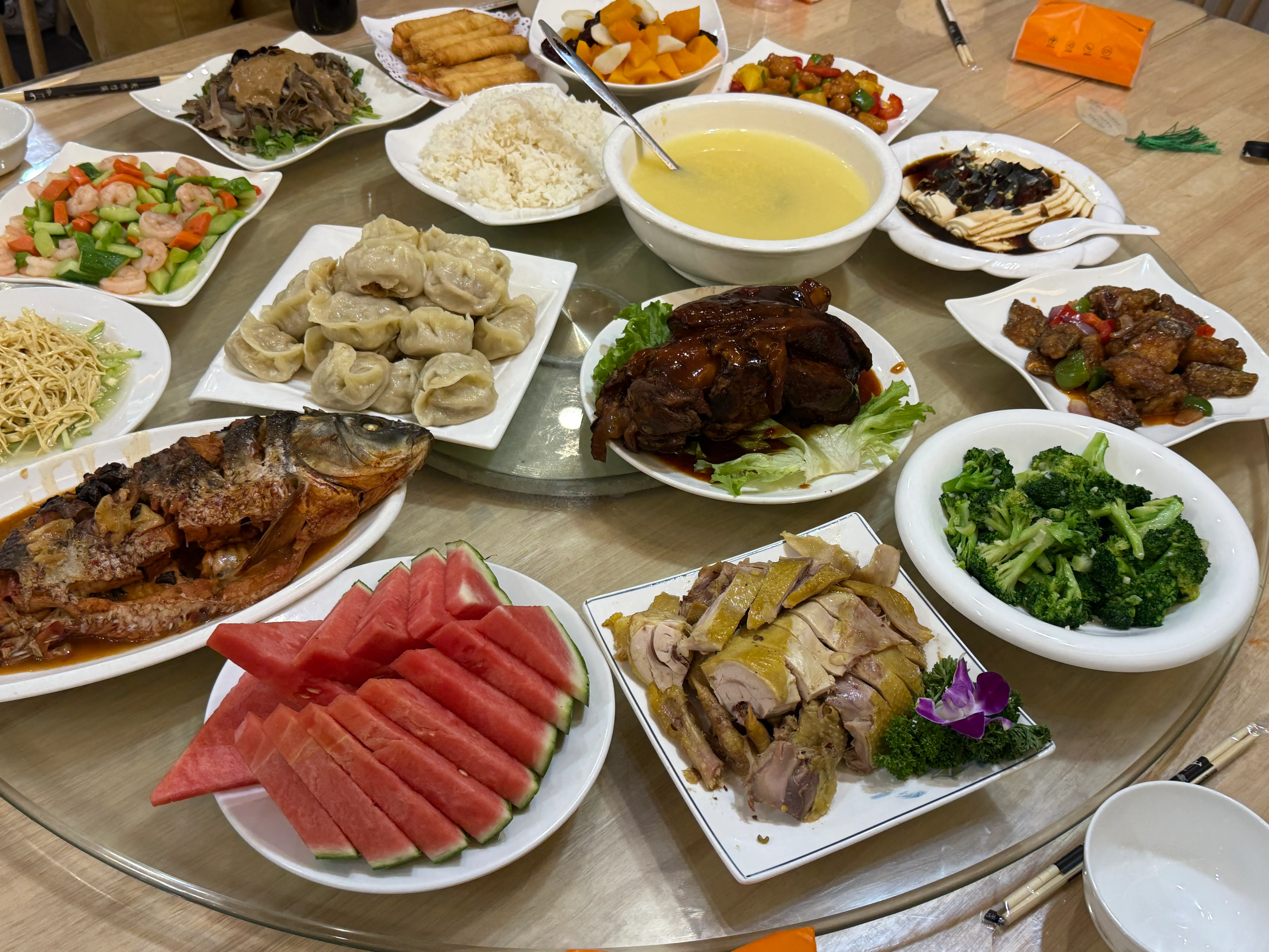 农家院做的晚饭 晚饭